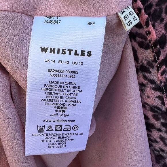 **** Whistles Wild Cat Print Skirt (R) - Picture 12 of 12